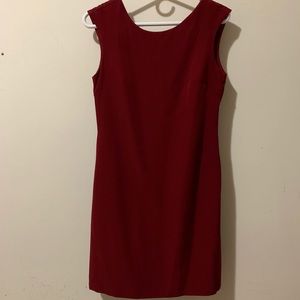 BRAND New Without Tags Zara Red Sleeveless Dress